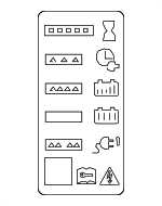 T4K12756 - Body: Info Label for Jaguar: I-Pace Image