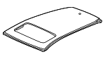 62100TX4A00ZZ - Body: Roof Panel for Acura: RDX Image