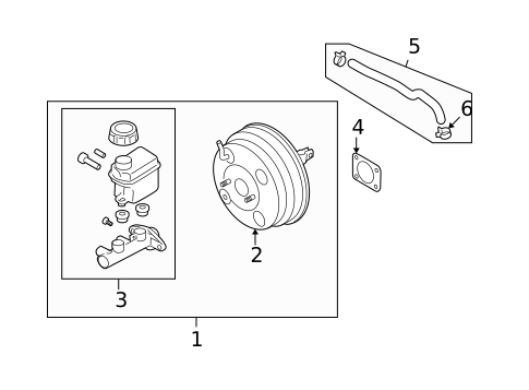 Master Cylinder - Components On Dash Panel for 2008 Hyundai Azera #0