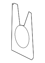 6R0713274 - Body: Cable Retainer for Audi: TT Quattro, TT RS Quattro, TTS Quattro Image