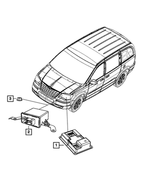 5113392AC - Electrical: Headlamp Leveling Module for Mopar Image