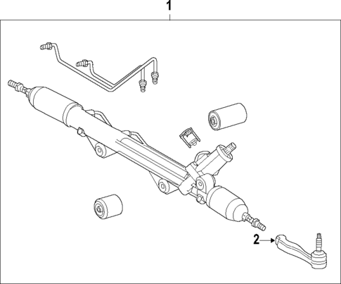 Steering Gear & Linkage for 2014 Jaguar F-Type #1