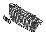 8Y0853651ECKA - Body: Center Grille for Audi Image