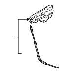 8U0837885 - : Handle Base for Audi: Q3, Q3 Quattro Image