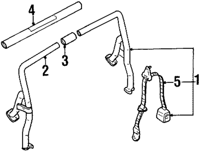 K08E50981A - : Roll Bar Trim Panel for Kia Image