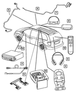 5094033AC - Instrument Panel and Radios and Consoles: Dvd Changer for Mopar Image