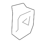 155400061 - Body: Rear Panel Trim Clip for Infiniti Image