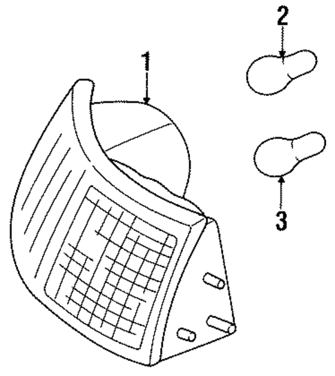 Combination Lamps for 1996 Porsche 911 #1