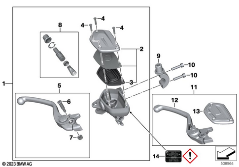Control Assembly for 2026 BMW-Motorrad R 12 #0