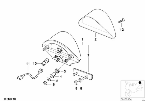 Taillights for 1997 BMW-Motorrad F 650 ST #0