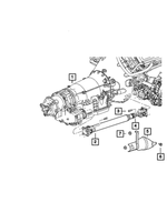 5142379AA - All Wheel Drive; Differential and Drive Line: Driveshaft Boot for Mopar Image