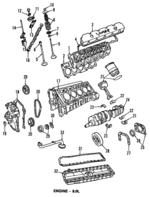 4763755AC - : Valve Cover for Dodge: Viper Image