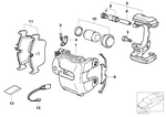 34357836795 - : Brake Pad Wear Sensor for BMW Image