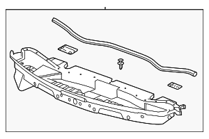 42875397 - : Part# 42875397 F Shield for Cadillac: XT4 Image