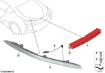 63257310780 - Lighting: Third Stoplamp for BMW Image