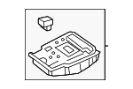 90039451D03 - Body: Map Lamp Assembly for Mercedes-Benz Image