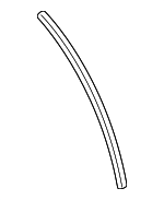 MOPAR 68042857AA Rear Wheelhouse Weatherstrip - Genuine OEM Replacement Part - View #7