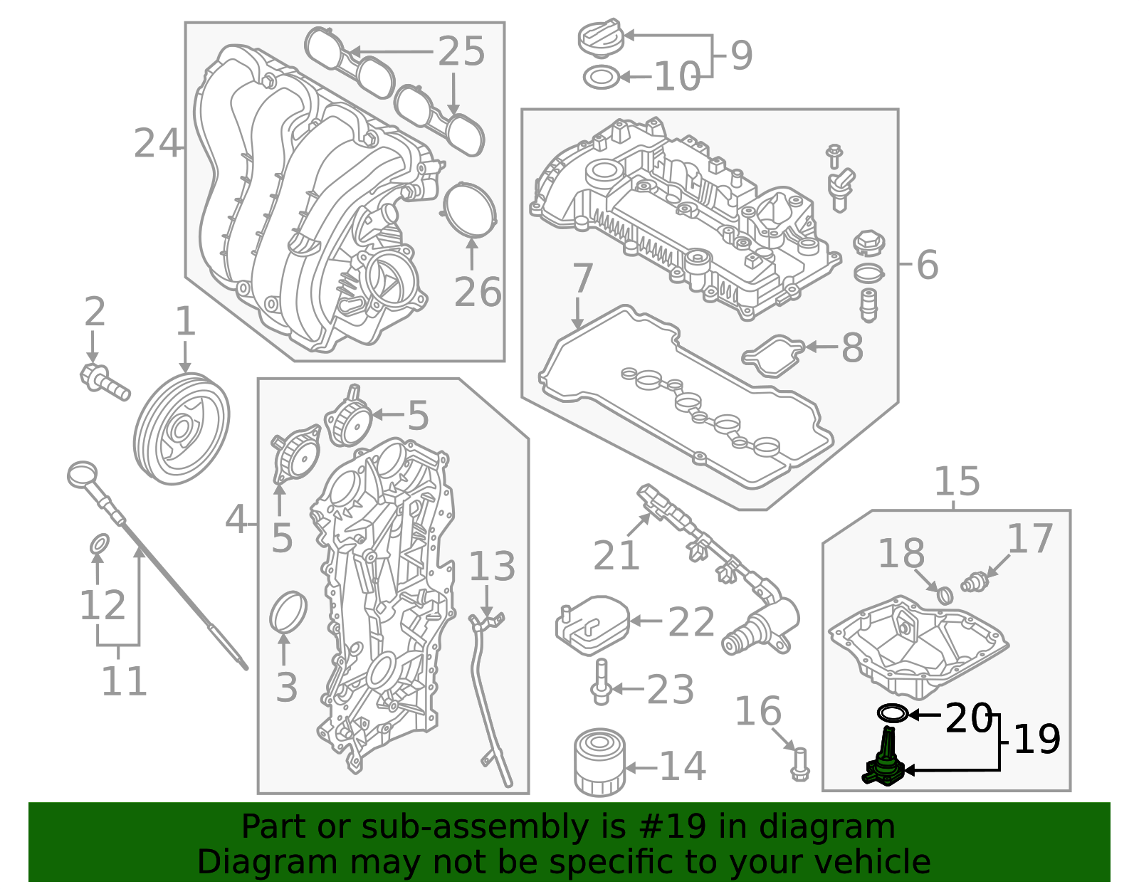 2021-2026 Kia Oil Level Sensor 21590-2S000 | OEM Parts Online