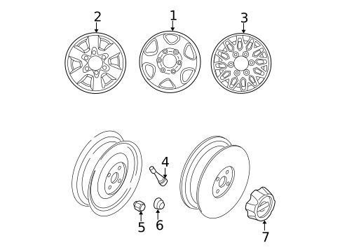 Covers & Trim for 1996 Nissan Pathfinder #0