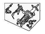 PC3Z3C529G - Steering: Steering Column for Ford Image