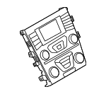 HS7Z18842ES - Body: Radio Bezel for Ford: Fusion Image