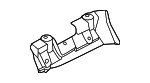 11655B36ED8 - Engine: Side Shield for BMW Image