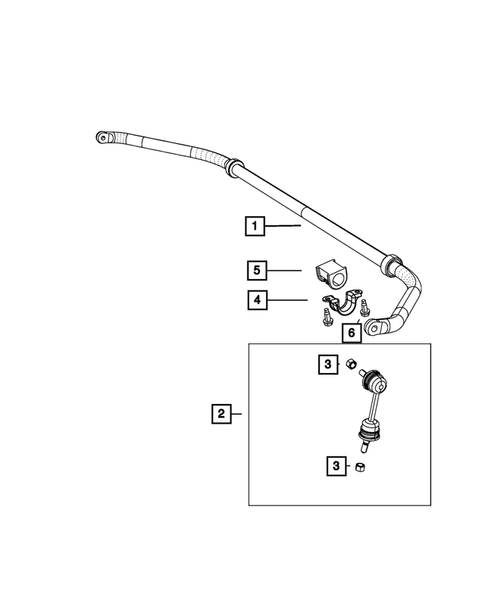 Rear Stabilizer Bar for 2015 Dodge Viper #0