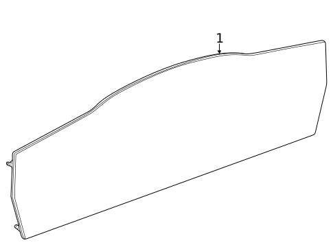 Glass & Hardware for 2022 Chevrolet Corvette #0