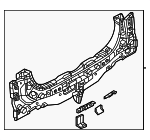 DNYE7075ZB - Body: Rear Body Panel for Mazda: MX-30 EV Image