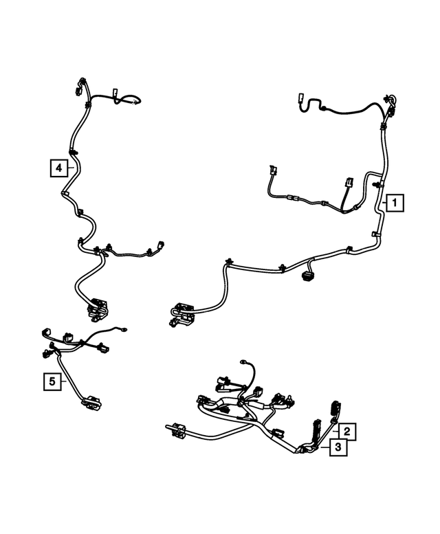 68096308AA - Electrical: Seat Wiring for Mopar Image
