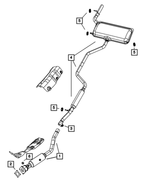 68047733AA - Exhaust: Catalytic Converter for Mopar Image