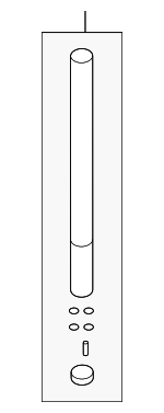 5Q0298403A - : A/C Receiver Drier for Volkswagen: Arteon, Golf, Golf Alltrack, Golf R, Golf SportWagen, GTI, Jetta, Taos, Tiguan Image