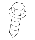N91096801 - HVAC: A/C Refrigerant Line Bolt for Volkswagen Image