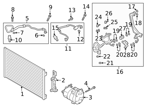 Switches & Sensors for 2019 Jaguar I-Pace #0