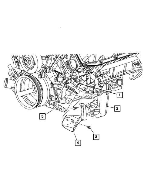 Engine Oiling for 2007 Jeep Commander #1