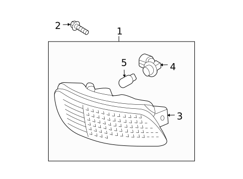 Side Marker Lamps for 2007 Lexus RX350 #0
