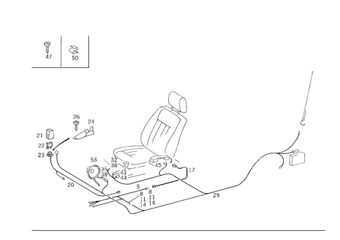 Autotelephone for 1991 Mercedes-Benz 300E #0