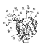 68027629AA - Electrical: Bolt for Jeep: Grand Cherokee, Liberty | Ram: 1500, 1500 Classic Image