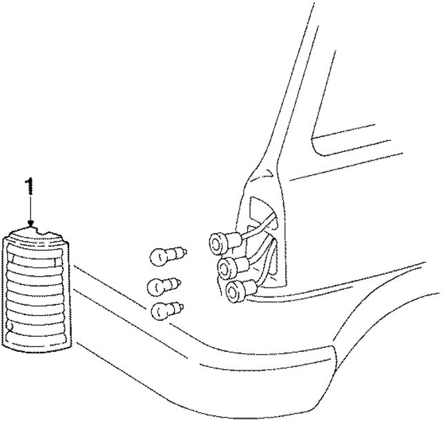 E99Z13404AA - Electrical: Tail Lamp Assembly for Ford: Aerostar Image