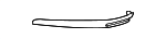 8791B47360 - Body: Filler Trim for Toyota: Camry, Prius Image