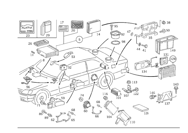25450734 - Electrical System: Securing for Mercedes-Benz Image image