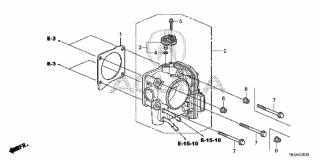 Throttle Body for 2014 Acura TL #0