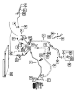 Clip, Liquid Line Attaching