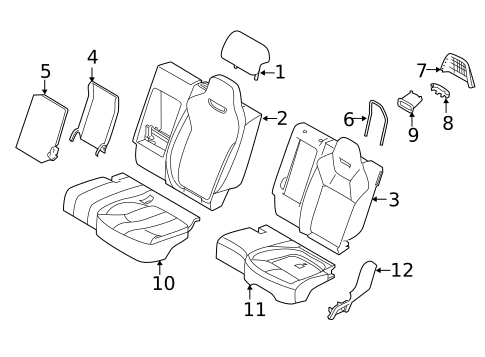 Rear Seat for 2016 Land Rover Range Rover Sport #0