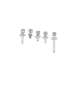 6509167AA - Electrical: Screw for Mopar Image