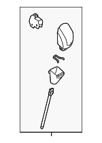 35160SJ001 - Body: Shift Knob for Subaru: Forester Image