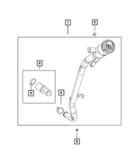 6104708AA - Fuel and Accelerator Pedal: Hex Nut for Mopar Image