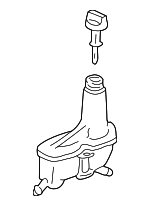 1H0422371D - Steering: Reservoir for Volkswagen: Cabrio, Golf, Jetta Image