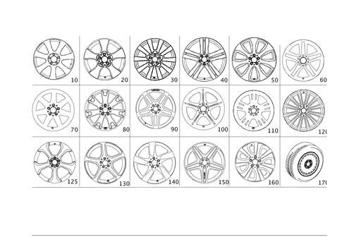 Wheels for 2014 Mercedes-Benz GLK250 #0