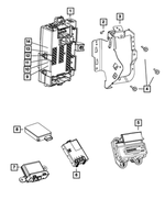 68189480AG - : Body Controller Module for Dodge: Dart Image